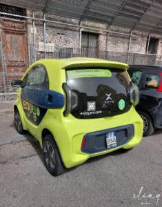Parkovanie v talianskom Rime - Trend malych aut